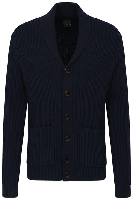 Bugatti Herren Vest met sjaalkraag