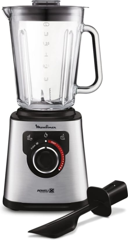 Moulinex - LM871 - Mixer - Grijs Staal - 1200 W - 1,5 L