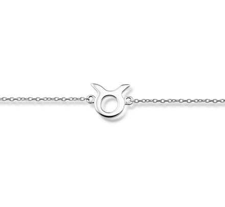 Stier Armband Zilver Zodiac ZB005S