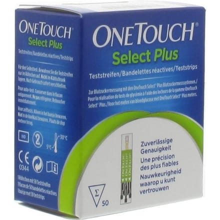 One Touch® Select Plus Teststrips Original 50 testen
