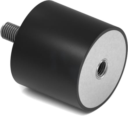 Rubbermagazijn - Trillingsdemper - Type B - 50x45mm - M10 - Set 10 stuks