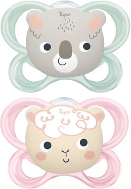 Tigex | 2 Mini Fopspenen | 6- 18 m | 6-18 maanden
