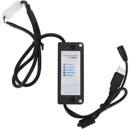 MDB Betaalapparaat naar PC Converter Biljettenacceptor Muntenverzamelaar USB Adapter Interfacebox white