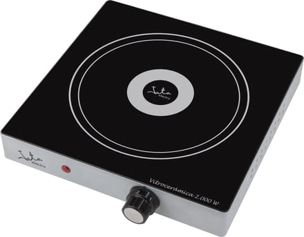 Jata V139 - Keramische kookplaat - 1 pit - Ø18 cm - 2000 Watt - 5 warmtestanden
