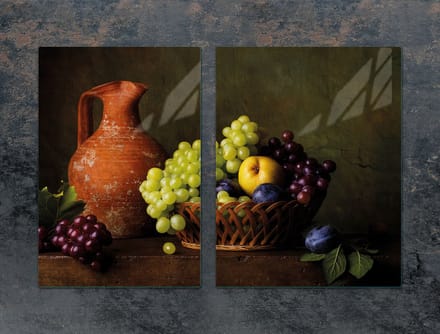 TMK ArtDeko - Snijplank - Winogrono Motief - 75x52 cm