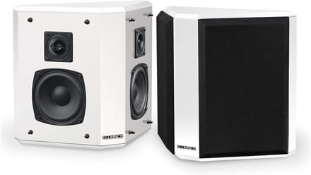 High Definition Bipolaire Surroundluidsprekers voor Thuisbioscoopsystemen - Wit/Paar