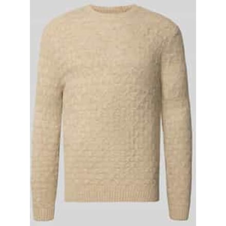 JACK&JONES - JPRBLASIMON STRUCTURE KNIT CREW NECK LN - Heren - Gebreide truien