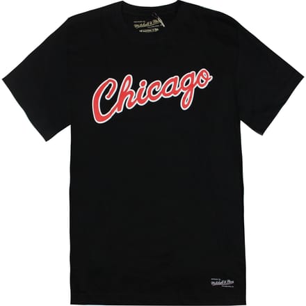 Mitchell & Ness Chicago Bulls Woordmerk Heren T-shirt