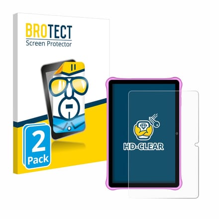 BROTECT - Screenprotector voor Blackview Tab A7 Kids - Folie Beschermfolie transparant 2 Stuks