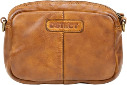 DSTRCT Kleine Schoudertas Dames - Leer - Cognac