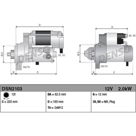 Starter DENSO DSN2103