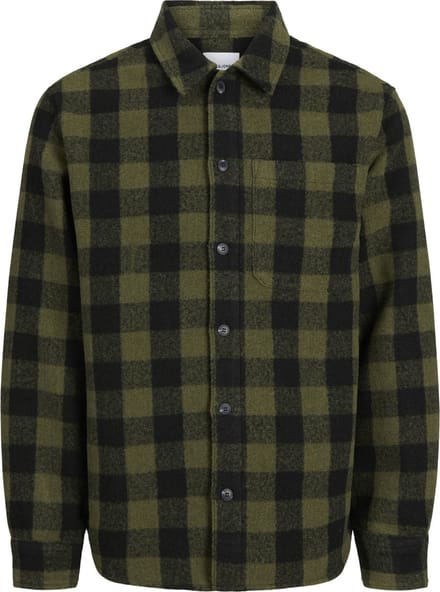 JACK&JONES - JJZAC HEAVY BRUSHED OVERSHIRT LS PLS - Heren - Overhemden