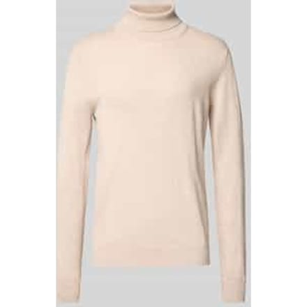 Pullover van wolmix met col