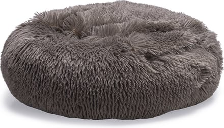 Beeztees Yala - Hondenmand - Pluche - Fluffy - Bruin - Dia. 50 cm