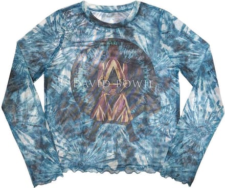David Bowie - Live & Well Longsleeve top - M - Blauw