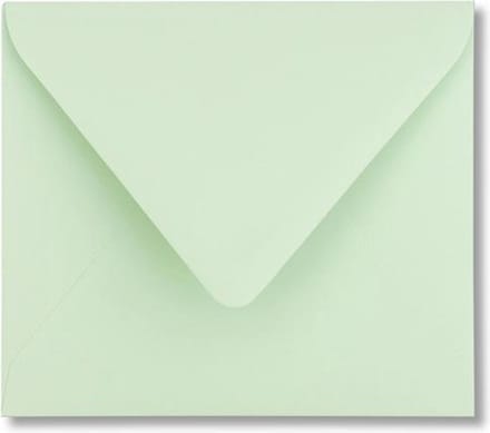 Envelop 12,5 x 14 Lentegroen, 100 stuks