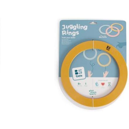 BS Toys Jongleer Ringen - set 3 ringen - jongleren - actief speelgoed - bio plastic - geschikt vanaf 8 jaar