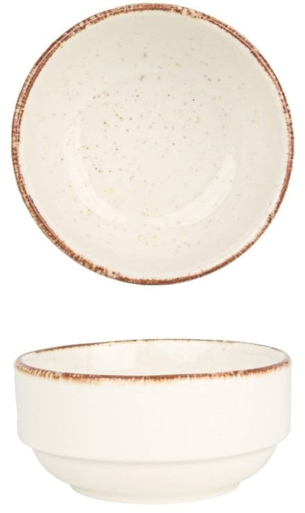 Rinart Serveerschaal - Brunilda - Porselein - 6 cm - set van 2
