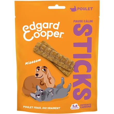 75g Edgard & Cooper Dog Strips Kip hondensnacks