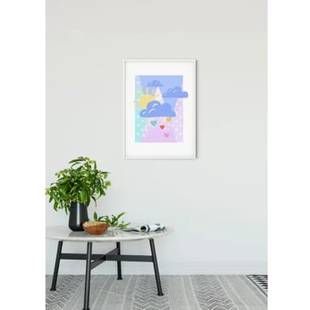 Komar Poster Winnie De Pooh Wolken 30 X 40 Cm