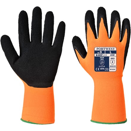 Hi-Vis Grip Handschoen - Latex, Portwest A340