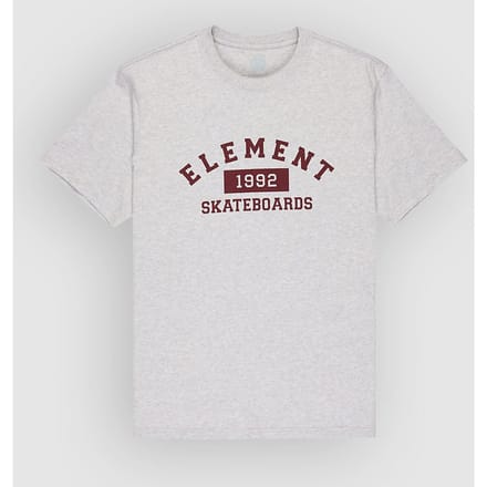 Element Home Team T-shirt Met Korte Mouwen Grijs M Man
