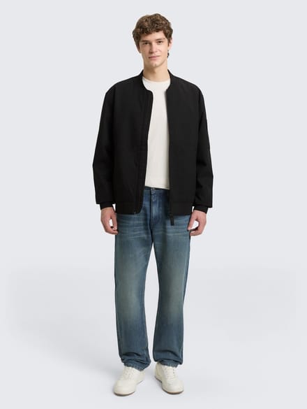 Tom Tailor Denim - Bomberjack van waterafstotend materiaal - Maat M - Black