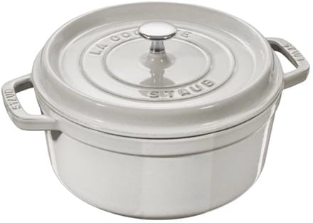 Staub Cocotte 26 cm / 5,25 liter Wit