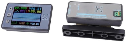 Batterijmonitor - Accu meter - Energie Beheer - Kleurenscherm - 500A - Zwart