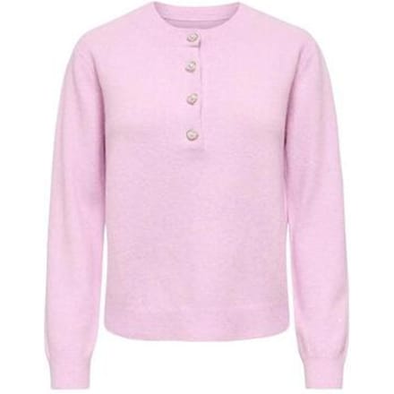 ONLY - ONLMACEY LS ONECK HALF BUTTON KNT - Meisjes - Cardigans