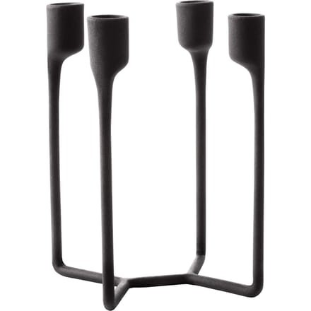 Normann Copenhagen Heima - Kandelaar - Zwart Gietijzer