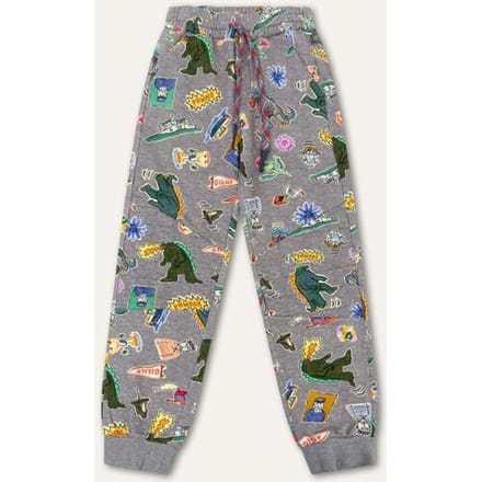 Oilily Pombre Broek- maat98/3T Forged Iron
