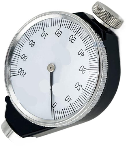 Hardheidsmeter Rubber - Hardheidstester - Materiaalevaluatie - Met Hardheidstabel - 15x10x10 cm - N.v.t.