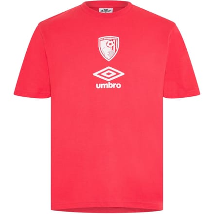 Castore Heren AFC Bournemouth Performance voetbalshirt (Rood)