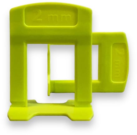 Maxi levelling clips 2 mm voor tegels 15–25 mm – 200 stuks