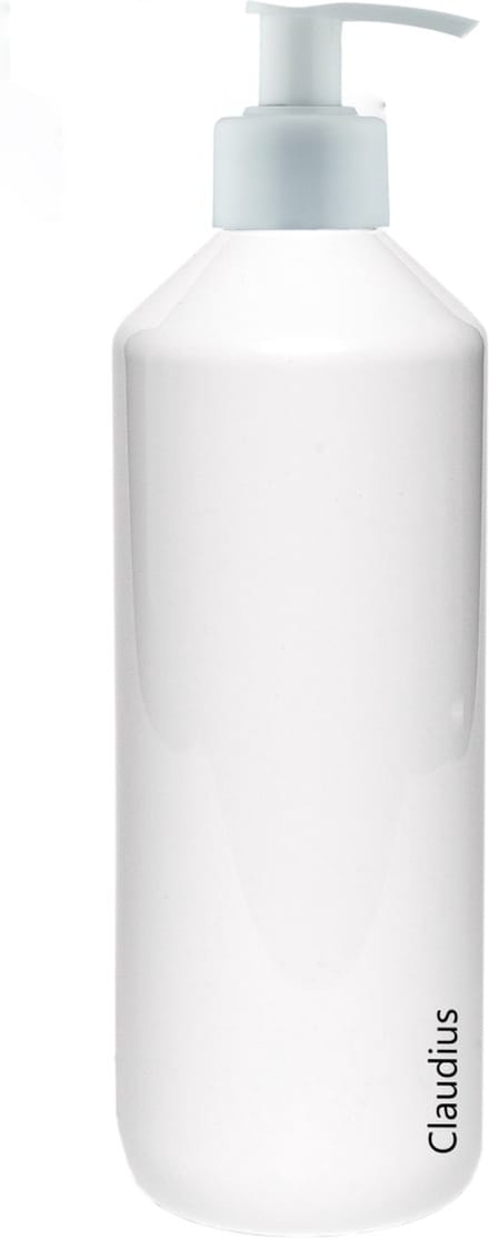 Lege Plastic Fles 500 ml PET wit - met witte pomp - set van 10 stuks - navulbaar - leeg