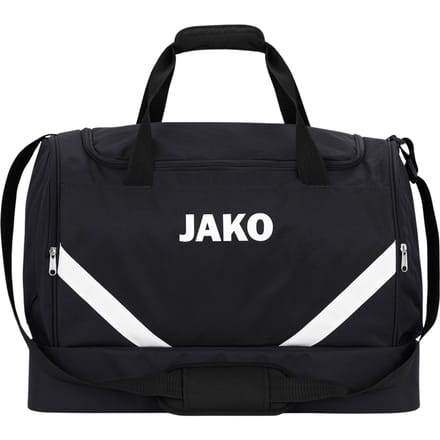 Jako Iconic (Junior) Sporttas Met Bodemvak - Zwart | Maat: UNI