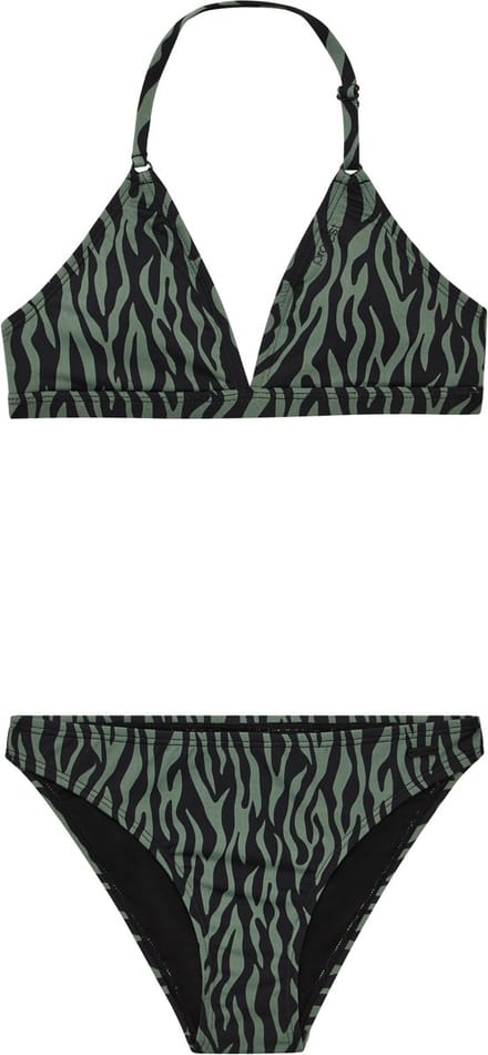 Protest Prtaniston Jr – Triangle bikini set Meisjes – Verstelbare bandjes – Uitneembare vulling – Tijgerprint