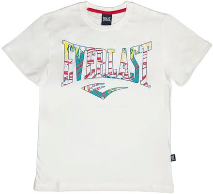 Everlast T-shirt Met Korte Mouwen Wit 10 Years Jongen