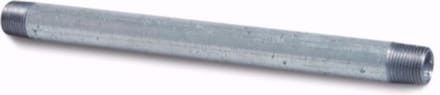 Profec Nr. 23 Pijpnippel staal gegalvaniseerd 1/2" buitendraad 50 mm