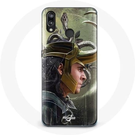 Coque pour Huawei P20 Lite Loki Thor Ragnarok avec Casque Fanart Saison 1