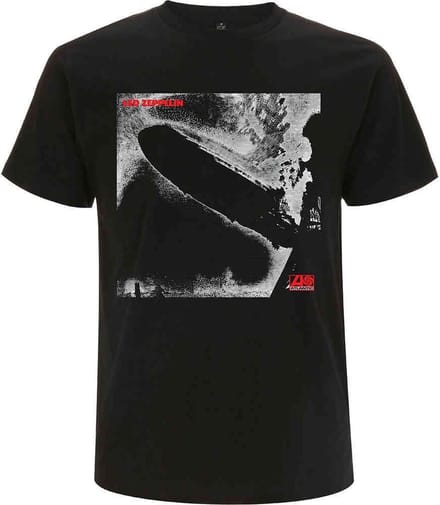 Led Zeppelin - 1 Remastered Cover Heren T-shirt - M - Zwart