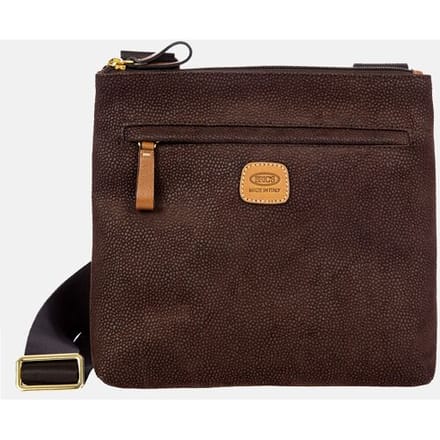 Bric's Life Emma schoudertas brown tabac