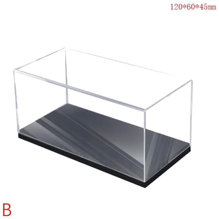 Duurzaam Drie Maten 1:64 Auto Model Display Box Transparante Beschermhoes Acryl Stofkap Opberghouder