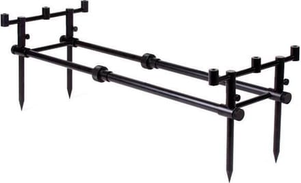 X2 Chunky Black Rodpod - Karpervissen - Stevig Aluminium - Voor 3 hengels - Compleet
