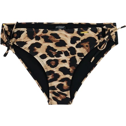 Protest MIXCabelus - Bikini broekje Dames - Normale pasvorm - Normale pasvorm - Medium dekking - Bruin