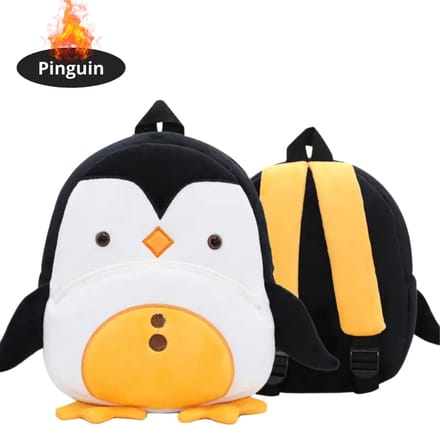 Nivard Kinder Rugzak - Jongen - Meisje - Schooltas - Backpack - Pinguin