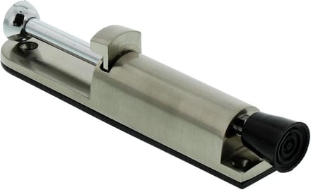 Deurstopper RVS-look voor Vloer- en Wandmontage - 36mm Hub