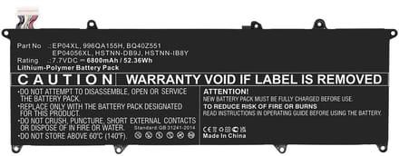 CoreParts MBXHP-BA0294 laptop reserve-onderdeel Batterij/Accu