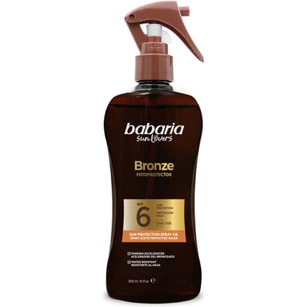 Sun Lovers Bronze Spray Aceite Protector Solar Spf6 300 ml